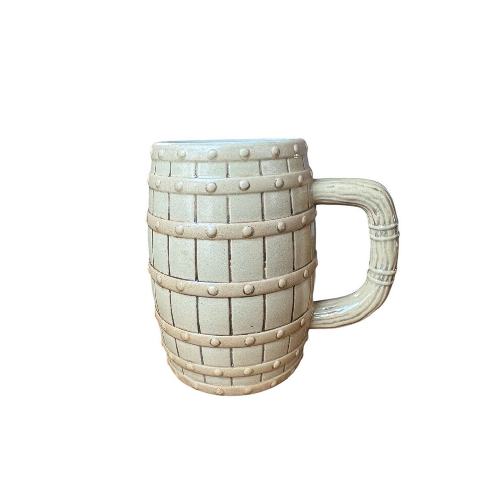 European Heritage Gifts Beer Stein Barrel Collectible Mug EHG Gift Dad Boyfriend